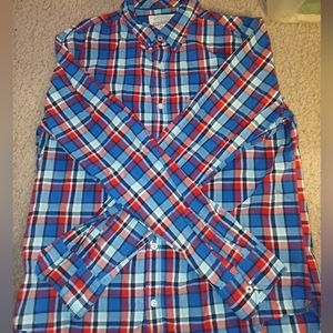 Aeropostale Plaid Button up